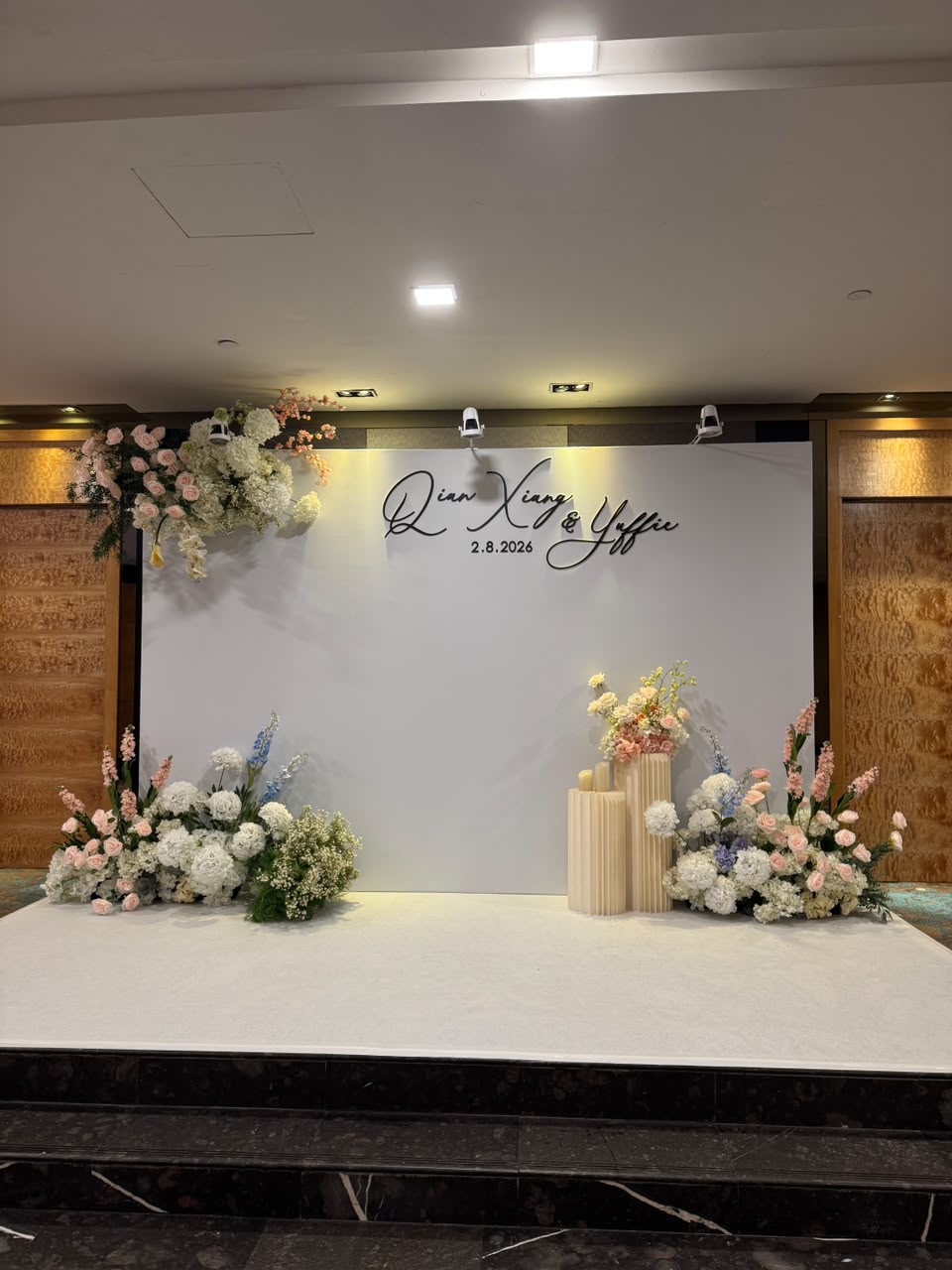 Decoration — Decoration Look 06 | Gold Lady Palace Seremban gown rental
