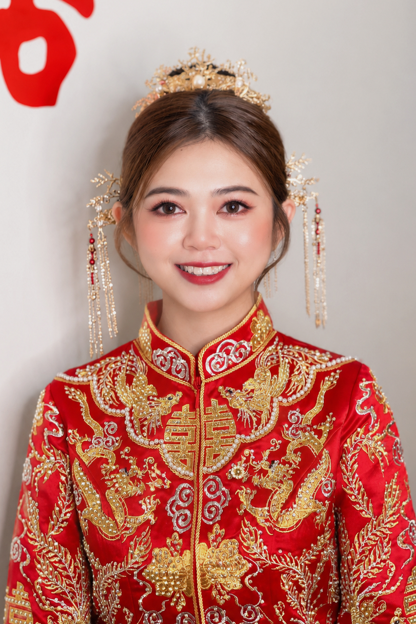 Make-up — Makeup Look 04 | Gold Lady Palace Seremban gown rental