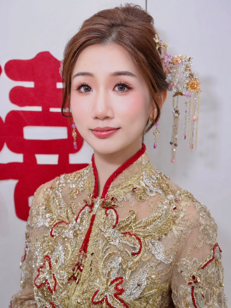Make-up — Makeup Look 05 | Gold Lady Palace Seremban gown rental