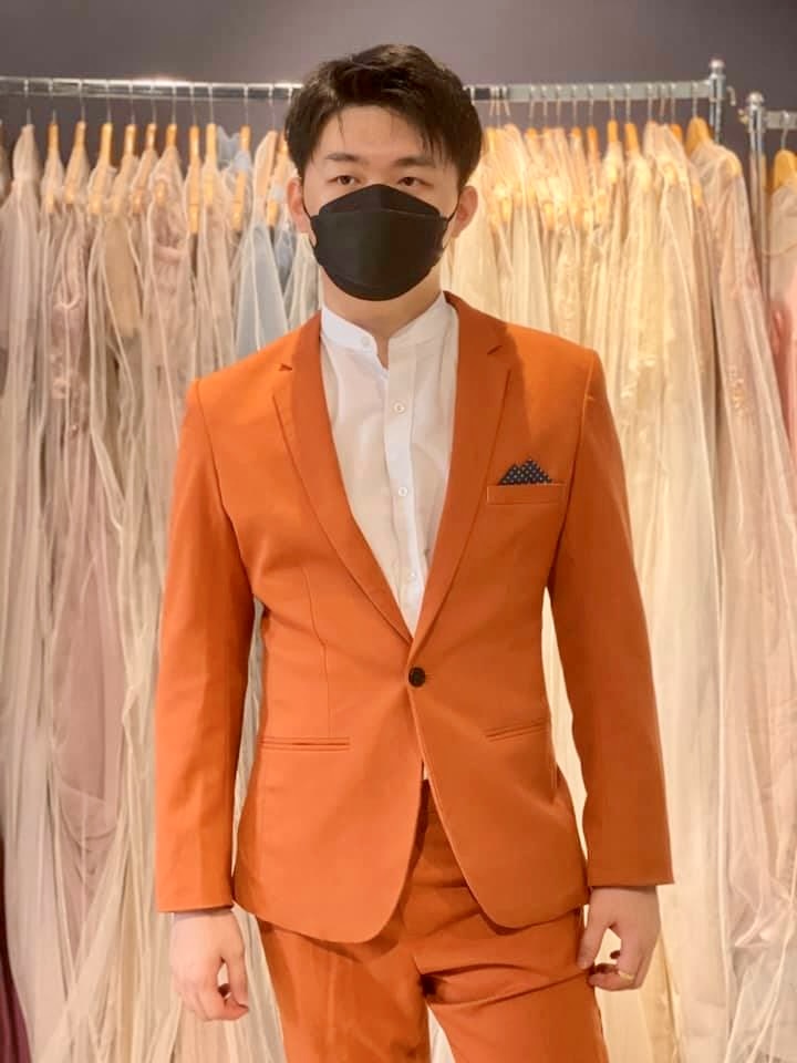 Burnt Orange Suit